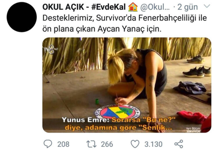 Survivor'da Aycan'ın elenmesi Fenerbahçeli taraftarlar yıktı! - Resim: 3