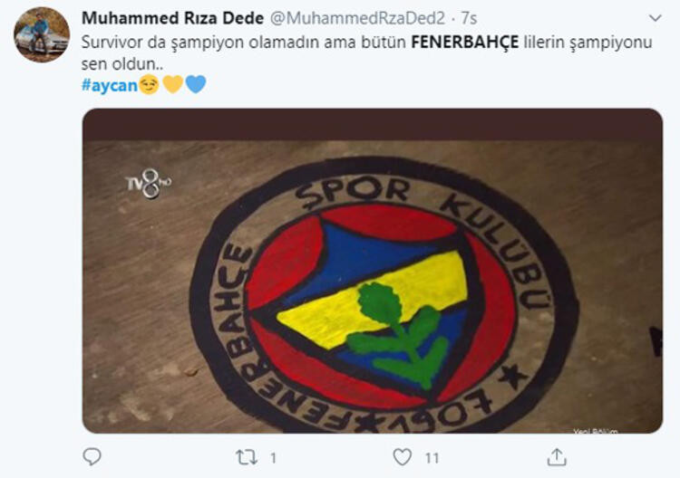 Survivor'da Aycan'ın elenmesi Fenerbahçeli taraftarlar yıktı! - Resim: 4