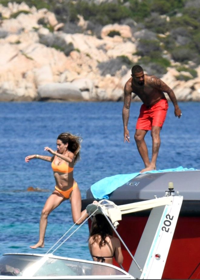 Beşiktaş'ın yıldızı Boateng yengeyle denizde aşka geldi - Resim: 4