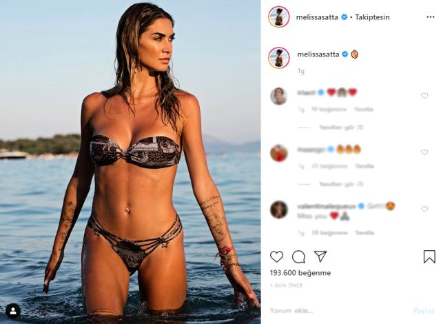 Beşiktaşlı Boateng'in eşi Satta'nın, bikinili fotoğrafı büyük ilgi gördü - Resim: 1