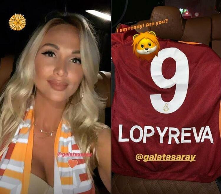 Galatasaray fanatiği Rus güzel Victoria Lopyreva Türkiye'ye geldi - Resim: 4