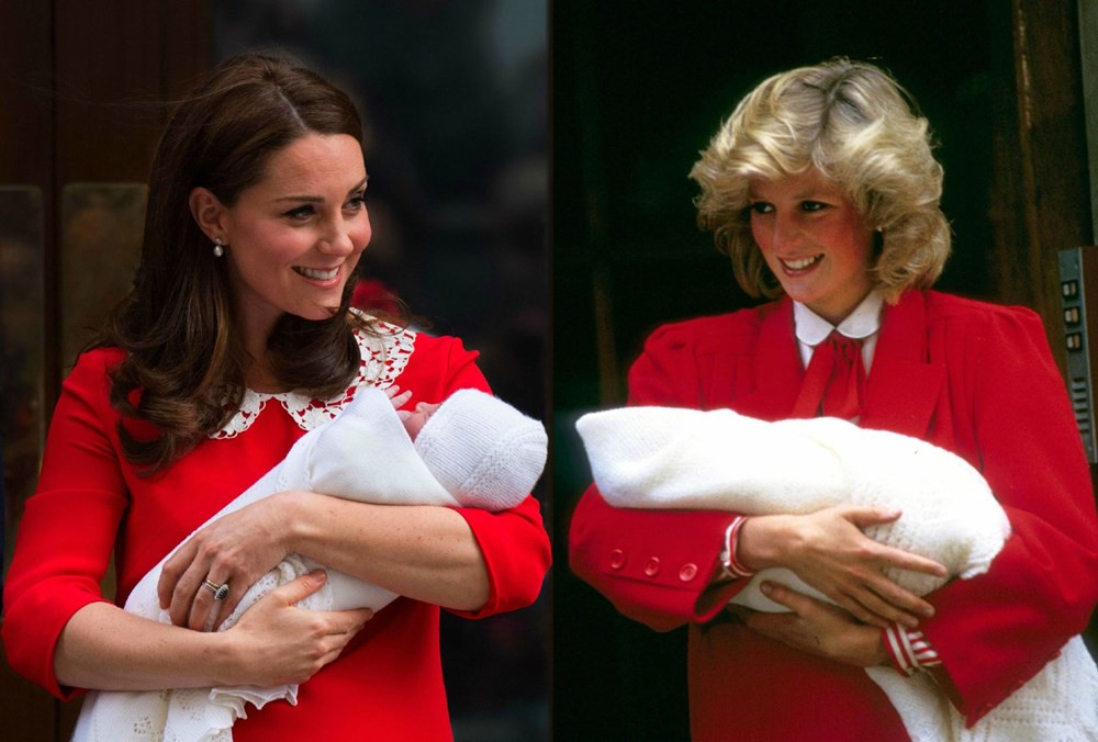 Kate Middleton Lady Diana'nın modern stil ikizi - Resim: 1