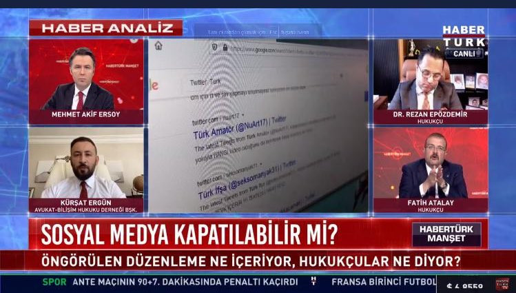 Habertürk canlı yayınında skandal: Cinsel twitter hesapları ekrana yansıdı - Resim: 3