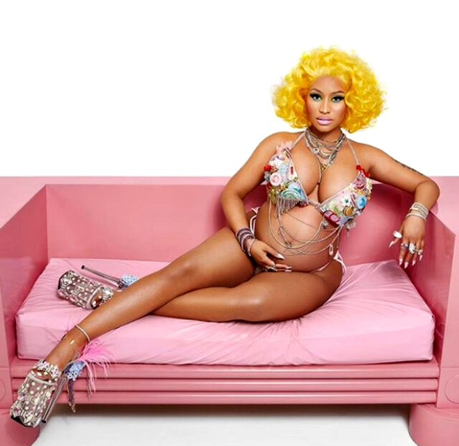 Ünlü şarkıcı Nicki Minaj hamilelik pozlarıyla olay oldu - Resim: 2
