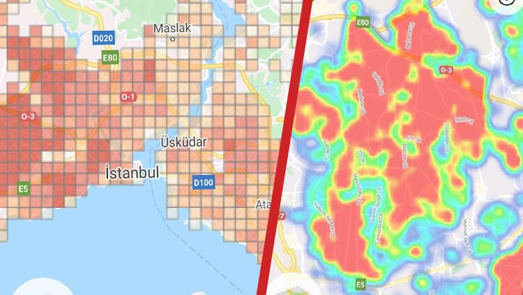 İstanbul'un koronavirüs risk haritası güncellendi! İşte dikkat çeken ilçeler - Resim: 1