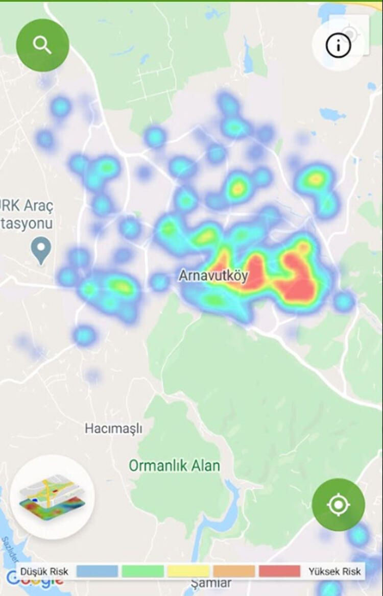 İstanbul'un koronavirüs risk haritası güncellendi! İşte dikkat çeken ilçeler - Resim: 3