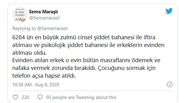 İstanbul Sözleşmesi'ni hedef alan Sema Maraşlı'nın Tweetleri olay oldu! - Resim: 3