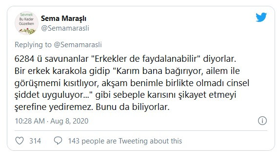 İstanbul Sözleşmesi'ni hedef alan Sema Maraşlı'nın Tweetleri olay oldu! - Resim: 4