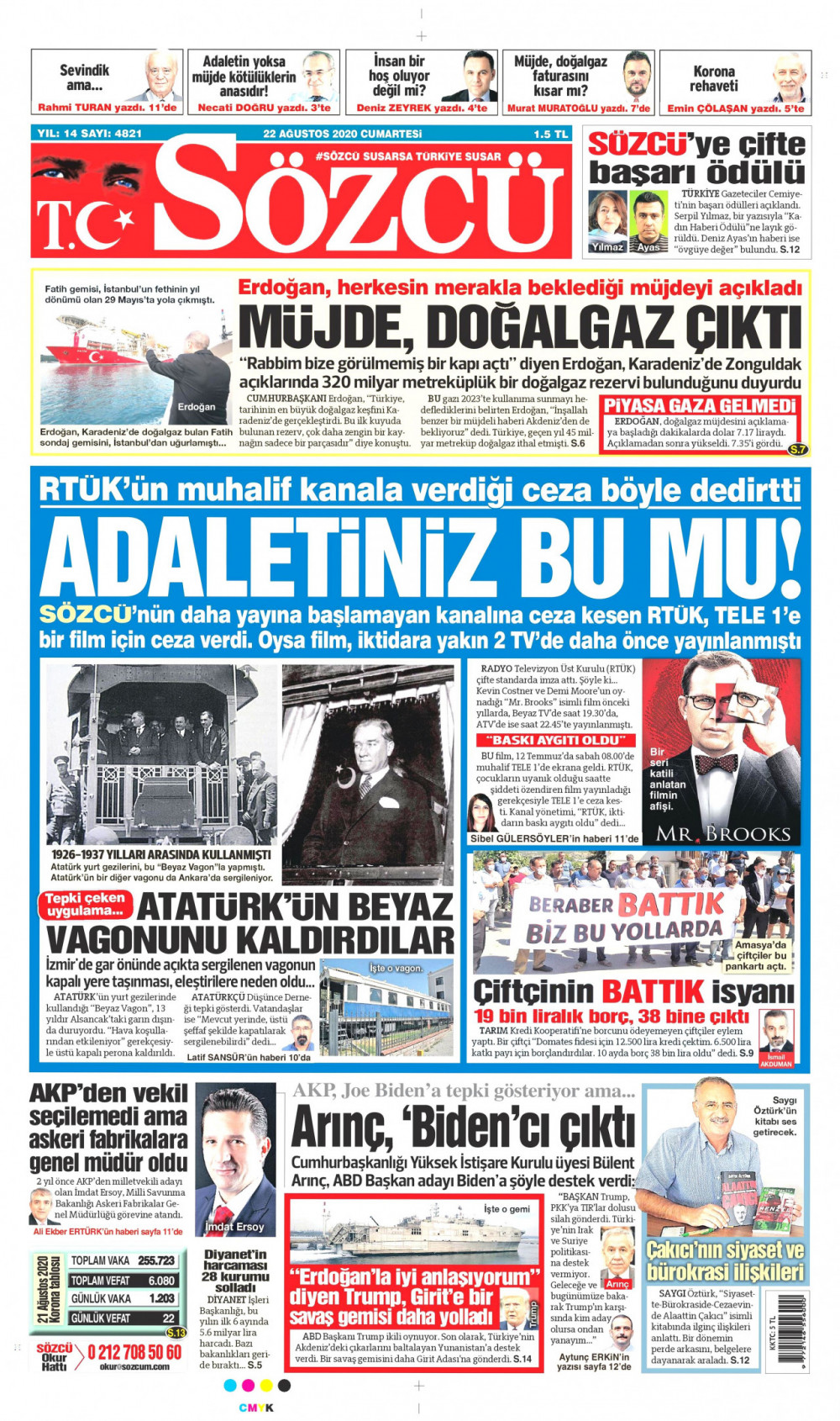 Gazeteler Erdoğan'ın müjdesini nasıl gördü? - Resim: 2