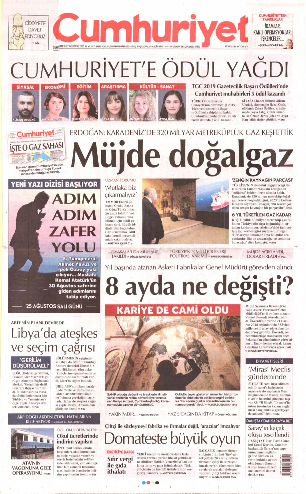 Gazeteler Erdoğan'ın müjdesini nasıl gördü? - Resim: 4