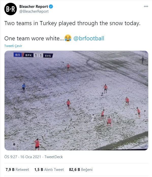 Karlı Havada Beyaz Forma Giyen Sivasspor Dünya Basınında - Resim: 2