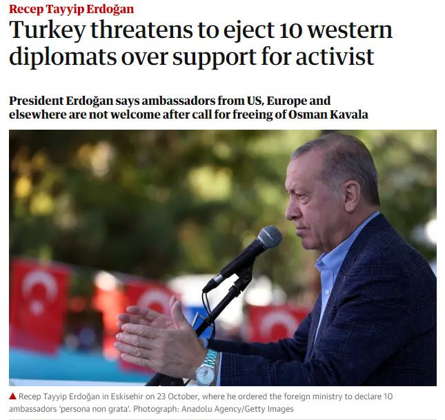 Erdoğan'ın 10 Büyükelçi Çıkışı Dünya Basınını Salladı - Resim: 3