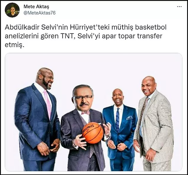 Köşesinde Erdoğan'ın Basketbolunu Analiz Eden Selvi, Alay Konusu Oldu - Resim: 3