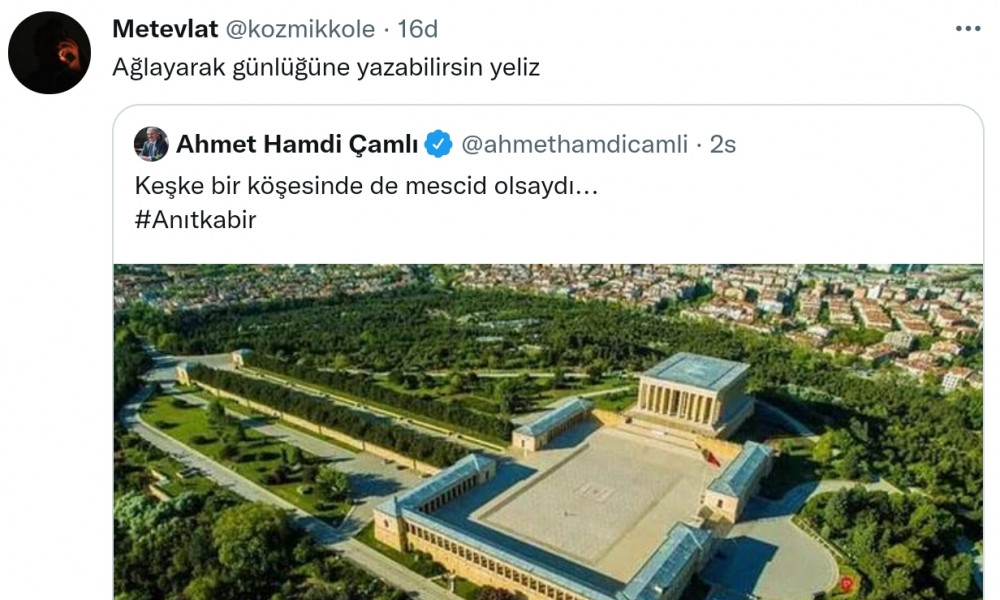 AKP'li Çamlı'nın Anıtkabir Paylaşımı Sert Tepki Topladı - Resim: 3