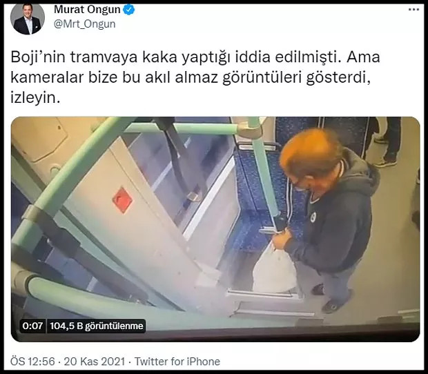 Tramvaya Kaka Yapan Köpek Boji Değil Bir İnsan!mış - Resim: 3