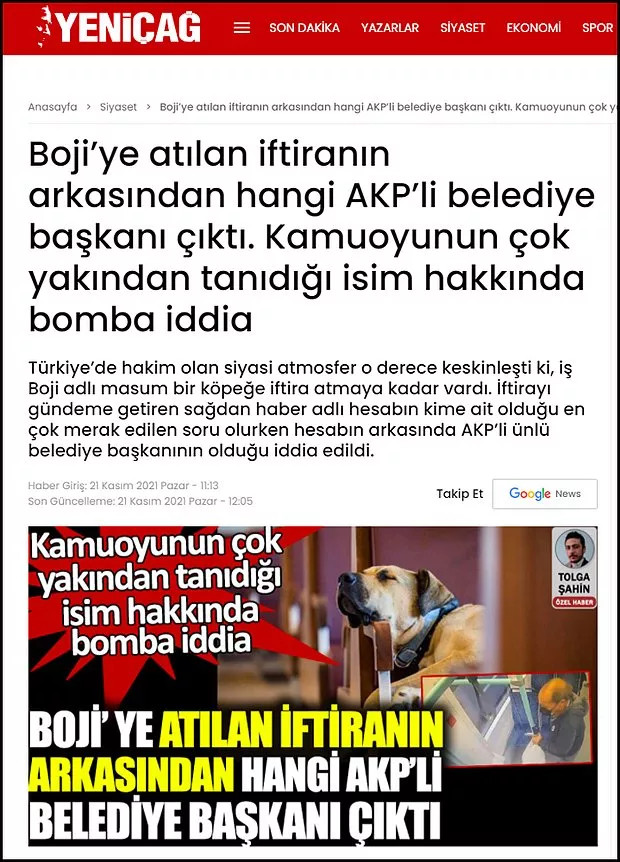 Yeniçağ: Boji'ye Kurulan Kumpasın Arkasında AKP'li Tevfik Göksu Var - Resim: 2