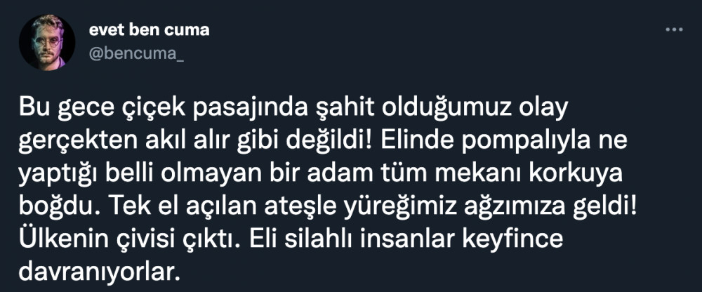 Çiçek Pasajı'nda Pompalı Tüfek Dehşeti - Resim: 3