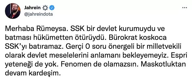 Kestane Balı Göndermesi Yapan AKP'li Rümeysa Kadak'a Tepki Yağdı - Resim: 3