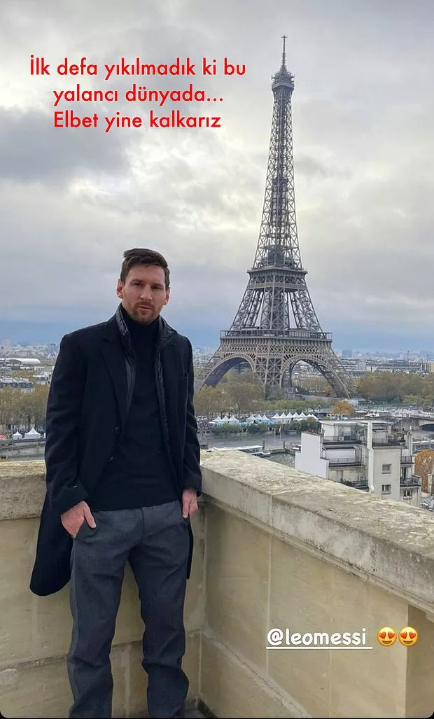 Lionel Messi Eyfel Kulesi'ne Karşı Verdiği Pozla Dile Düştü - Resim: 3