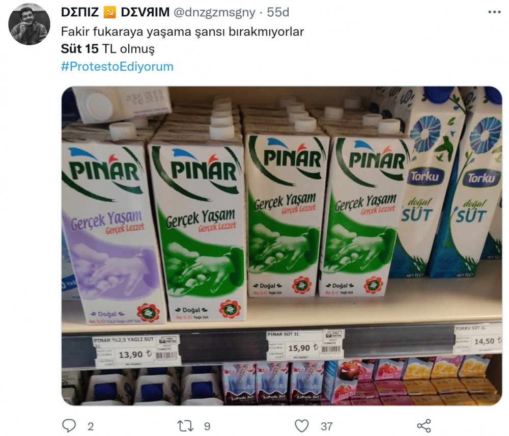 Sütün Fiyatı 15 TL Oldu, Sosyal Medya Ayağa Kalktı - Resim: 2