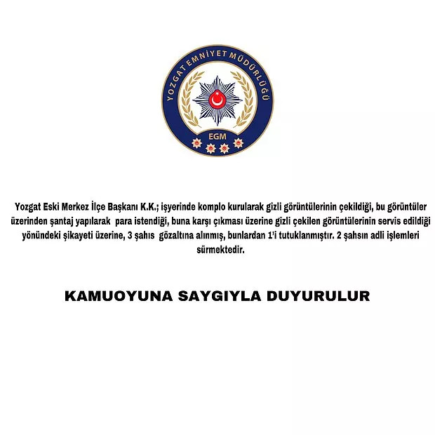 AKP'li Kılıç Hakkında Emniyetten Açıklama: Komplo - Resim: 4