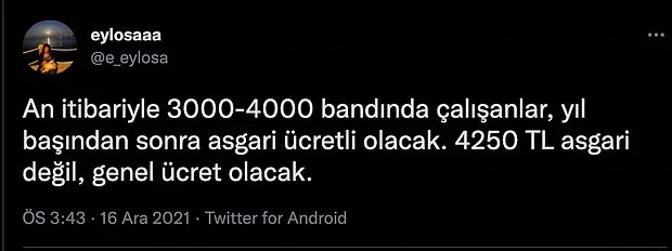 Erdoğan'ın Açıkladığı 4250 TL Asgari Ücrete Gelen Çarpıcı Yorumlar - Resim: 4