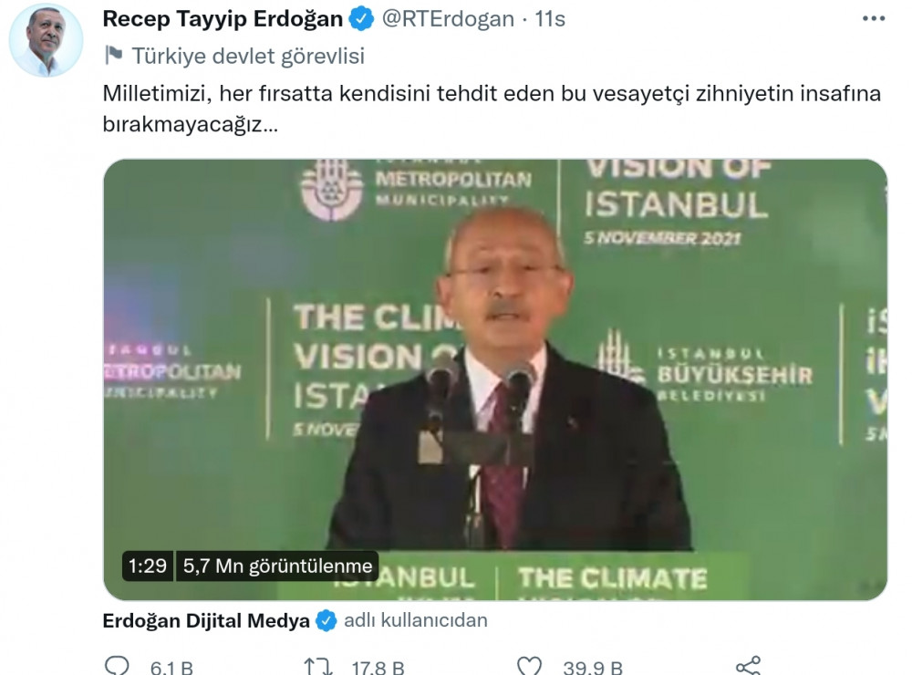 Erdoğan Kılıçdaroğlu'nu Eleştirmek İsterken Yanlışlıkla Övünce... - Resim: 1
