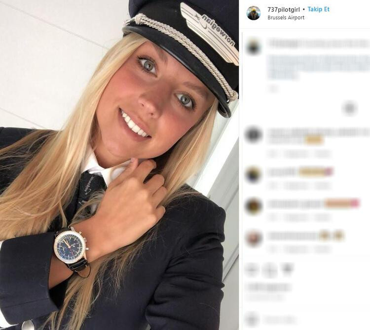 27 Yaşındaki Kadın Pilot Sosyal Medyayı Yıktı - Resim: 3