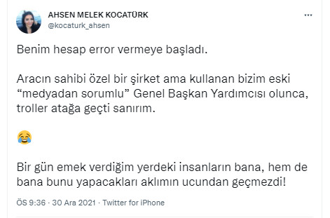 Ahsen Melek Kocatürk: AKP'li ismin çakarlı makam aracı beni öldürüyordu - Resim: 4