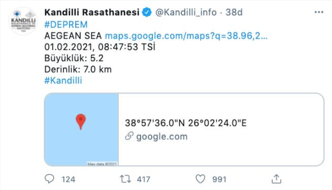 Ege Denizi'nde Art Arda Korkutan 3 Deprem - Resim: 2