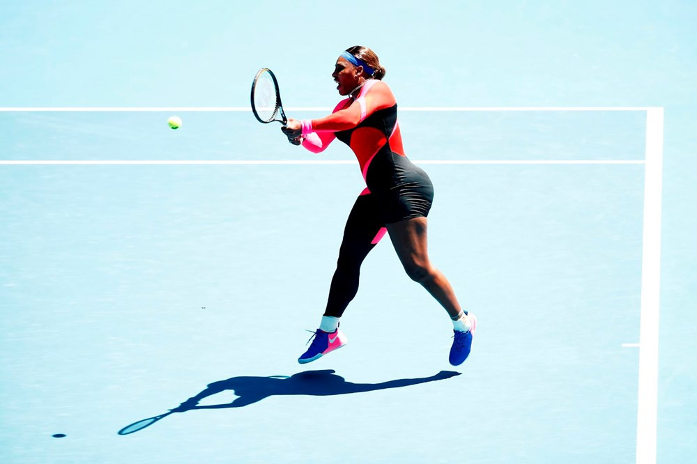 Serena Williams'ın Tek Bacaklı Kedi Tulumu Flo-Jo Olay Oldu - Resim: 3