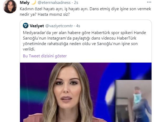 Habertürk TV Yönetiminin Dans Yüzünden İşten Attığı Spor Spikeri Hande Sarıoğlu'ndan Flaş Açıklama - Resim: 4