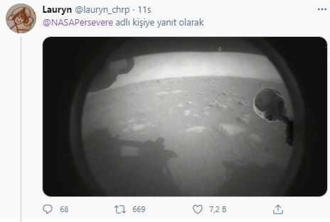 Mars'tan Gelen İlk Fotoğraf Karesi Twitter'da Goygoyu Uzaya Vurdurdu - Resim: 2
