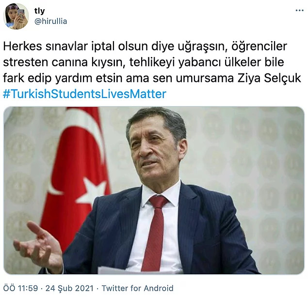 #TurkishStudentsLivesMatter Etiketine 2 Milyon Tweet Atıldı - Resim: 2