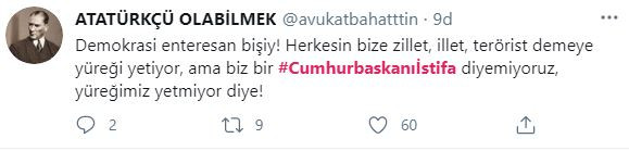 Erdoğan Yürekleri Yetse dedi #Cumhurbaşkanıİstifa Etiketi Twitter'ı Salladı - Resim: 3