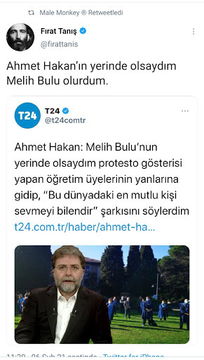 Ahmet Hakan Melih Bulu'nun Yerinde Olsam Dedi, Twitter Patladı - Resim: 1