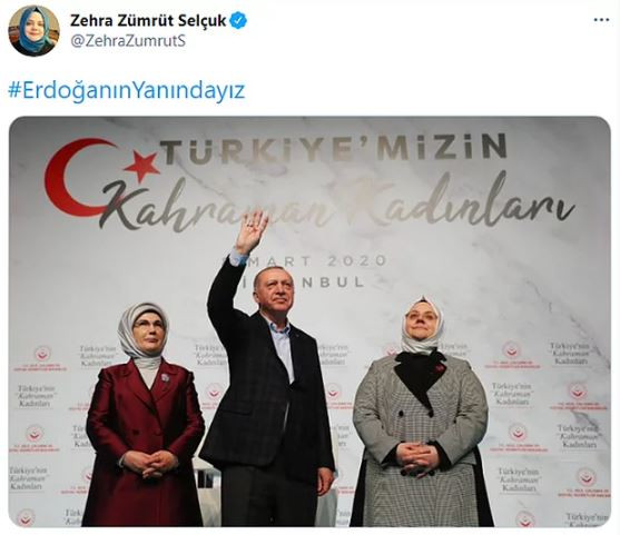 İstifa Kampanyasına Karşı #Erdoğanınyanındayız Etiketine 2,5 Milyon Tweet - Resim: 1
