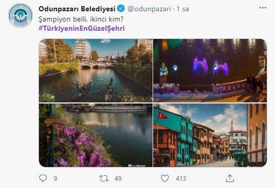 Belediyeler Yarışıyor! #TürkiyeninEnGüzelŞehri Etiketi Twitter'ı Salladı Birinci Kim Oldu? - Resim: 1