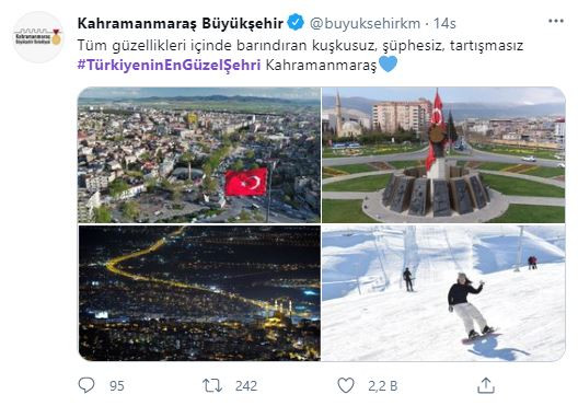 Belediyeler Yarışıyor! #TürkiyeninEnGüzelŞehri Etiketi Twitter'ı Salladı Birinci Kim Oldu? - Resim: 2