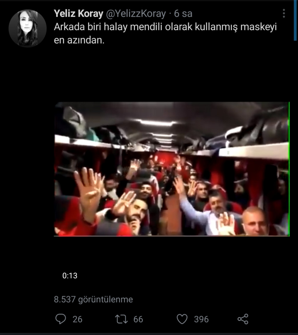 AKP Kongresine Giden Otobüste Maske Takan Yok - Resim: 2