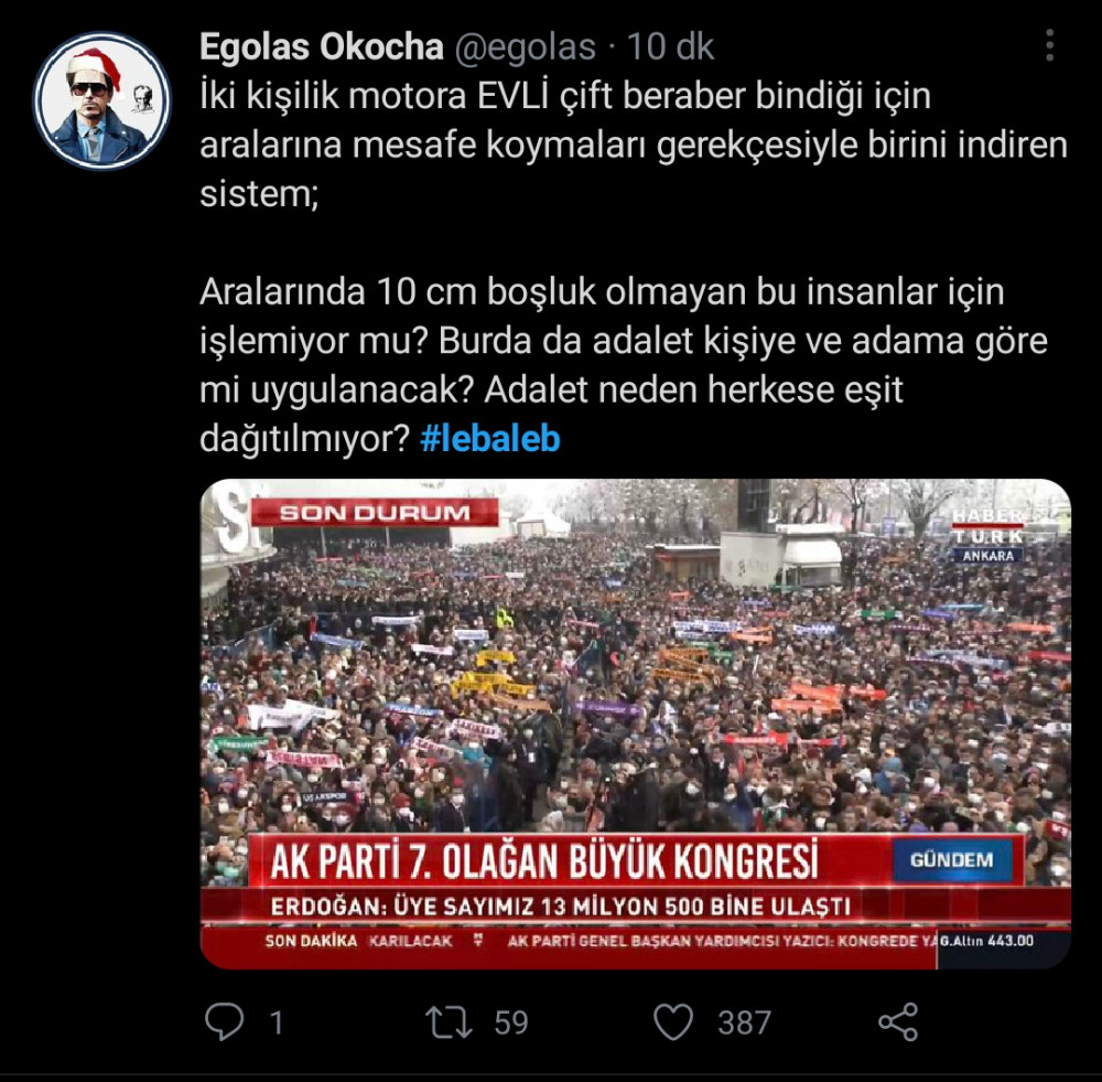 #Lebaleb AKP Kongresine Sosyal Medyada Tepkiler Çığ Gibi - Resim: 2