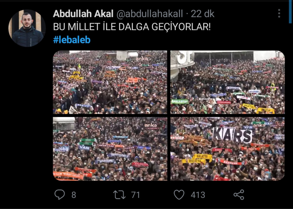 #Lebaleb AKP Kongresine Sosyal Medyada Tepkiler Çığ Gibi - Resim: 4