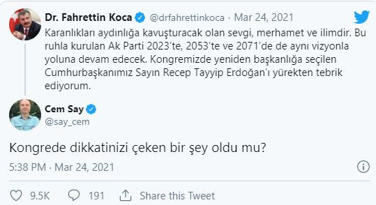 Bakan Koca Tepkileri Görmezden Geldi! Tebrikler Cumhurbaşkanım! - Resim: 4