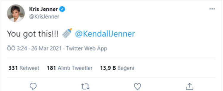 Kendall Jenner Hamile mi? Annesinin Biberon Paylaşımı Kafaları Karıştırdı - Resim: 2
