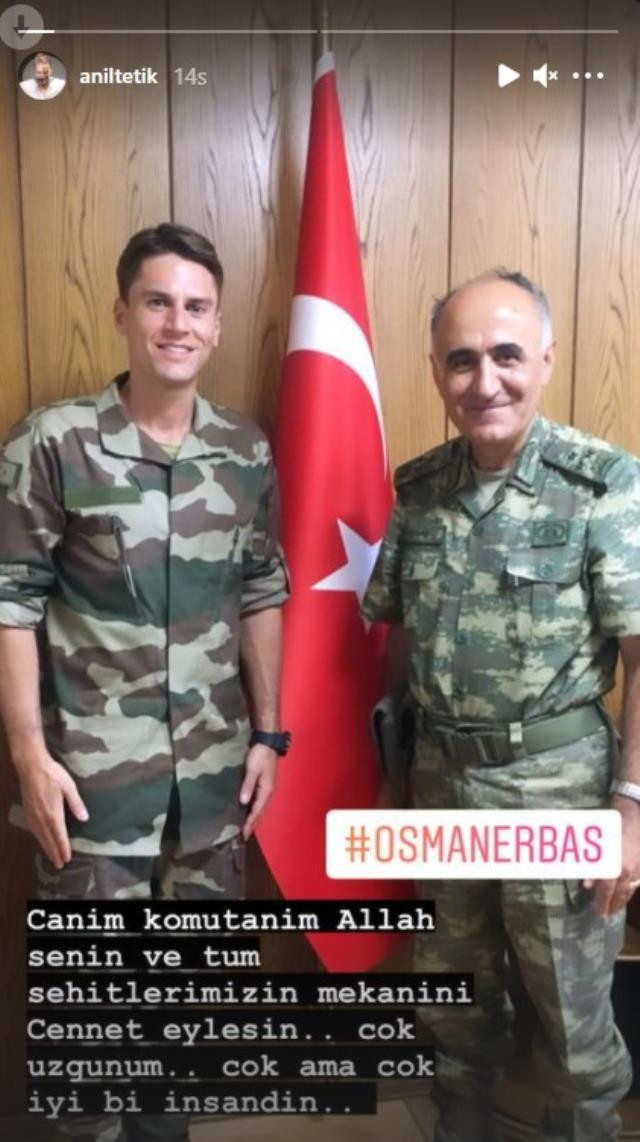 Şehit Korgeneral Osman Erbaş Anıl Tetik'in Komutanı Çıktı - Resim: 2
