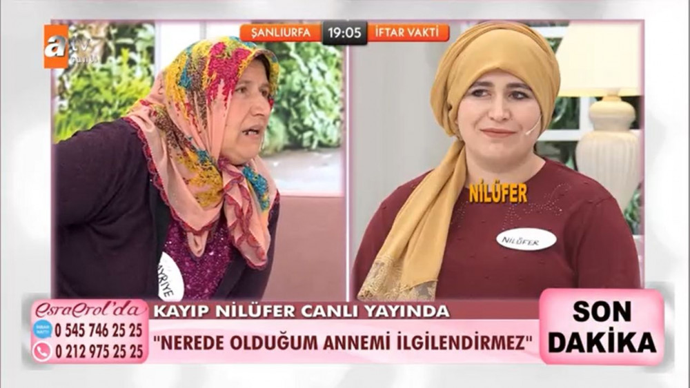 İkinci Kez Evden Kaçan Nilüfer Esra Erol'un Programında Annesine Saldırdı - Resim: 3