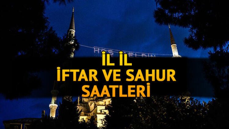 İstanbul, Ankara, İzmir İftar ve Sahur Saati Kaçta? Orucu Bozan Şeyler Nelerdir? - Resim: 1