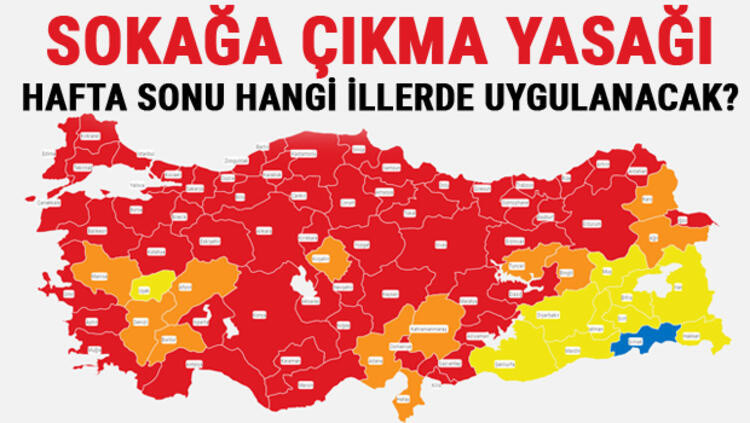 Hafta Sonu Hangi İllerde Sokağa Çıkma Yasağı Uygulanacak? Yasakta Açık Olan Yerler... - Resim: 1