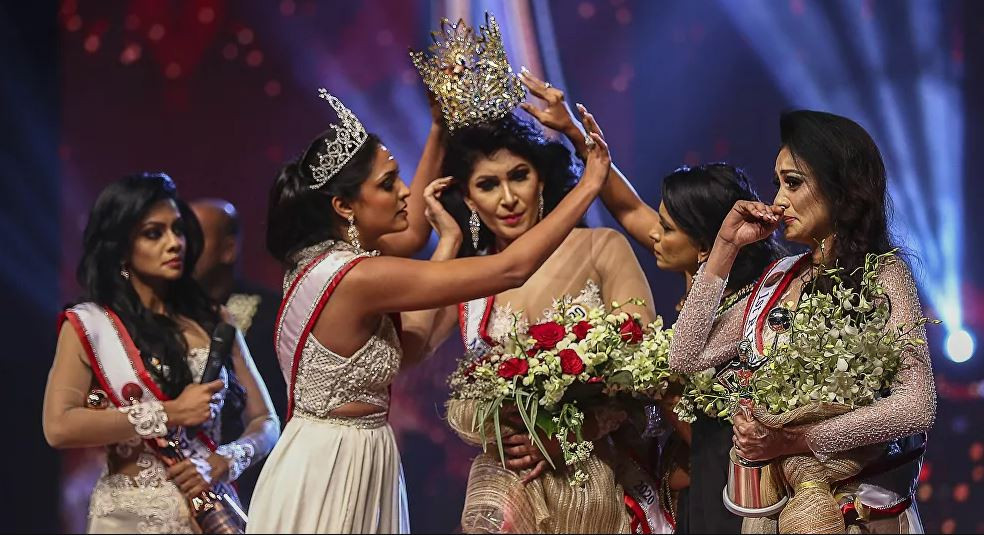 Sri Lanka'nın Güzellik Yarışmasında Kavga: Kafa Travması Geçirdi - Resim: 1