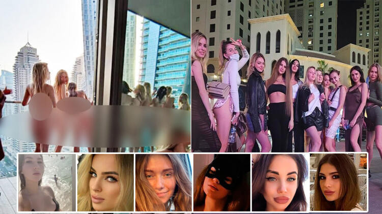 Dubai'deki Çıplak Pozları Veren Kızlar Ortaya Çıktı - Resim: 1